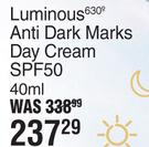 Nivea Luminous 630° Anti Dark Marks Day Cream SPF50-40ml