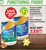 Ensure Gold Advanced Nutritional Supplement Assorted 850g Or Plant Based Almond Protein 850g-Each