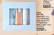 Lace Gift Set Wand EDT-15ml Per Set
