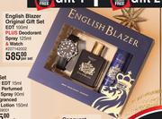 English Blazer Original Gift Set EDT-100ml Per Set