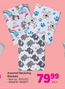 Assorted Receiving Blankets-Each