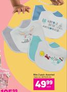 Bibs 2 Pack 801529-Each