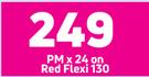 Vivo Y01 4G Smartphone-On Red Flexi 130