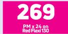 2 x Samsung Galaxy A03 Smartphone-On Red Flexi 130 + On Promo 70