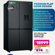 Hisense 631L Side By Side Freezer Fridge H800SB-WD