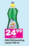 Maq Dishwashing Liquid-750ml Each