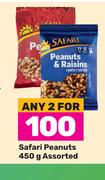 Safari Peanuts Assorted-For Any 2 x 450g