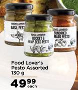 Food Lover's Pesto Assorted-130g Each