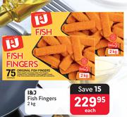 I & J Fish Fingers-2Kg Each
