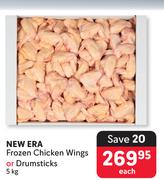 New Era Frozen Chicken Wings Or Drumsticks-5Kg Each