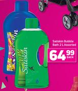 Satiskin Bubble Bath Assorted-2Ltr Each