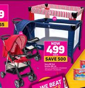 Navy Or Red Stroller Or Cot-Each