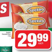 Spekko Parboiled Rice-2Kg Each