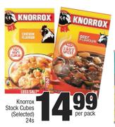 Knorrox Stock Cubes (Selected) 24's-Per Pack