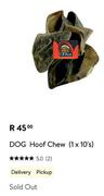 Dog Hoof Chew-1 x 10's Pack