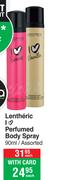 Lentheric I Love Perfumed Body Spray Assorted-90ml Each