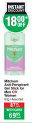 Mitchum Anti-Perspirant Gel Stick For Men Or Women Assorted-63g Each