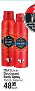 Old Spice Deodorant Body Spray Assorted-150ml Each