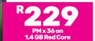 Huawei Y72s Smartphone-On 1.4GB Red Core