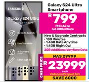 Samsung Galaxy S24 Ultra Smartphone-On 4.8GB Red Core