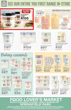 Food Lover's Market Springfield Park : Live Fresh, Live Well (30 October - 05 November 2023), page 12