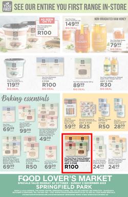 Food Lover's Market Springfield Park : Live Fresh, Live Well (30 October - 05 November 2023), page 12