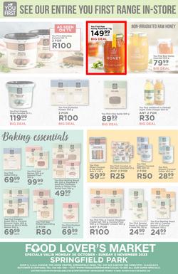Food Lover's Market Springfield Park : Live Fresh, Live Well (30 October - 05 November 2023), page 12