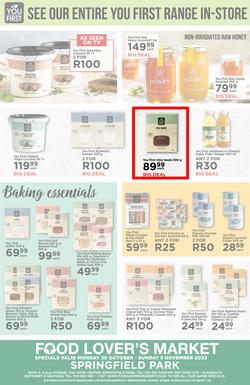 Food Lover's Market Springfield Park : Live Fresh, Live Well (30 October - 05 November 2023), page 12