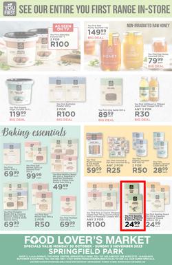 Food Lover's Market Springfield Park : Live Fresh, Live Well (30 October - 05 November 2023), page 12