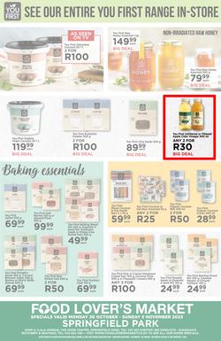 Food Lover's Market Springfield Park : Live Fresh, Live Well (30 October - 05 November 2023), page 12