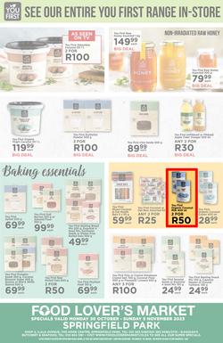 Food Lover's Market Springfield Park : Live Fresh, Live Well (30 October - 05 November 2023), page 12