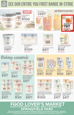 Food Lover's Market Springfield Park : Live Fresh, Live Well (30 October - 05 November 2023), page 12