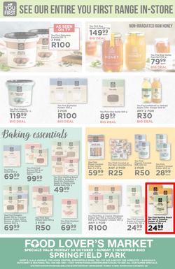 Food Lover's Market Springfield Park : Live Fresh, Live Well (30 October - 05 November 2023), page 12