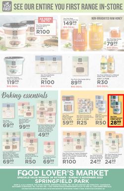 Food Lover's Market Springfield Park : Live Fresh, Live Well (30 October - 05 November 2023), page 12