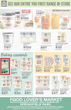 Food Lover's Market Springfield Park : Live Fresh, Live Well (30 October - 05 November 2023), page 12