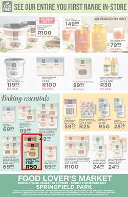 Food Lover's Market Springfield Park : Live Fresh, Live Well (30 October - 05 November 2023), page 12