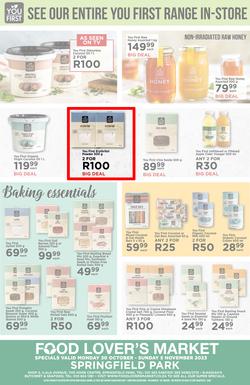 Food Lover's Market Springfield Park : Live Fresh, Live Well (30 October - 05 November 2023), page 12