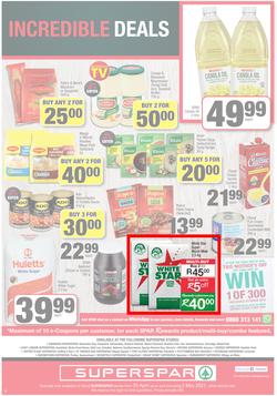 SUPERSPAR EASTERN CAPE : My Superspar (20 April - 2 May 2021) Valid In Bluewater Bay, Despatch, Gelvandale, Nahoon, Jeffery's Bay, Rosehill, Melville's, Protea, Sedgefield, Village On Main, Debi Lee, page 12