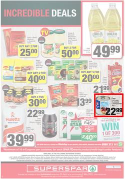 SUPERSPAR EASTERN CAPE : My Superspar (20 April - 2 May 2021) Valid In Bluewater Bay, Despatch, Gelvandale, Nahoon, Jeffery's Bay, Rosehill, Melville's, Protea, Sedgefield, Village On Main, Debi Lee, page 12