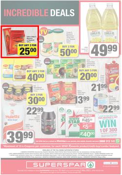 SUPERSPAR EASTERN CAPE : My Superspar (20 April - 2 May 2021) Valid In Bluewater Bay, Despatch, Gelvandale, Nahoon, Jeffery's Bay, Rosehill, Melville's, Protea, Sedgefield, Village On Main, Debi Lee, page 12