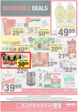 SUPERSPAR EASTERN CAPE : My Superspar (20 April - 2 May 2021) Valid In Bluewater Bay, Despatch, Gelvandale, Nahoon, Jeffery's Bay, Rosehill, Melville's, Protea, Sedgefield, Village On Main, Debi Lee, page 12