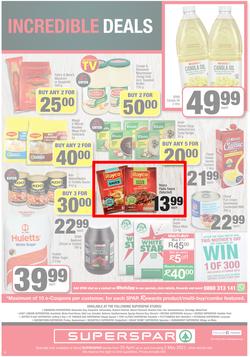 SUPERSPAR EASTERN CAPE : My Superspar (20 April - 2 May 2021) Valid In Bluewater Bay, Despatch, Gelvandale, Nahoon, Jeffery's Bay, Rosehill, Melville's, Protea, Sedgefield, Village On Main, Debi Lee, page 12