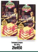 Campagna Lasagna Box-2 x 500g