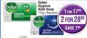 Dettol Hygiene Bath Soap Assorted-For 1 X 175g