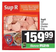 Sup R IQF Chicken Chunks-5Kg Per Pack
