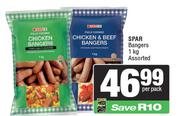 Spar Bangers Assorted-1Kg