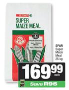 Spar Super Maize Meal-25Kg Each