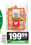 Spar Frozen Chicken Mixed Portions-5Kg Per Pack