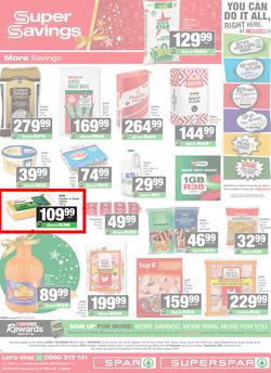 SPAR & SUPERSPAR Mthatha : Christmas Super Savings (24 November - 07 December 2025), page 12