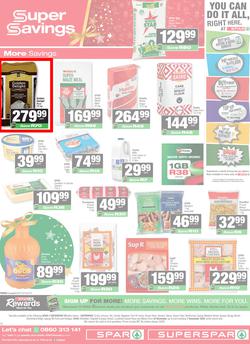 SPAR & SUPERSPAR Mthatha : Christmas Super Savings (24 November - 07 December 2025), page 12